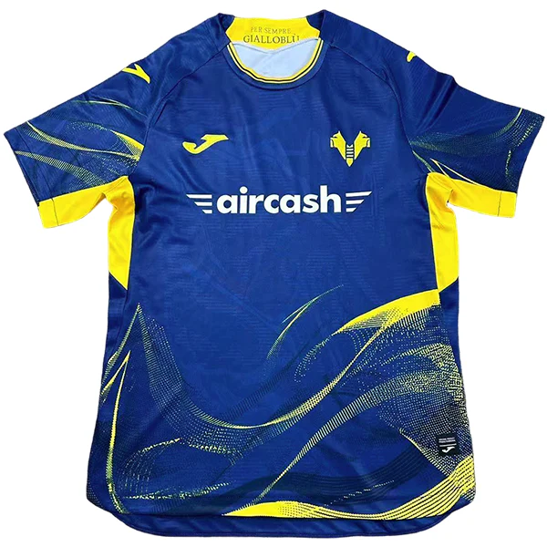 Tailandia Casa Camiseta Hellas Verona 2025 2026 Azul Hellas Verona Camiseta 2025 2026 Casa Azul - Camiseta Serie A Hellas Verona | 7camisetas