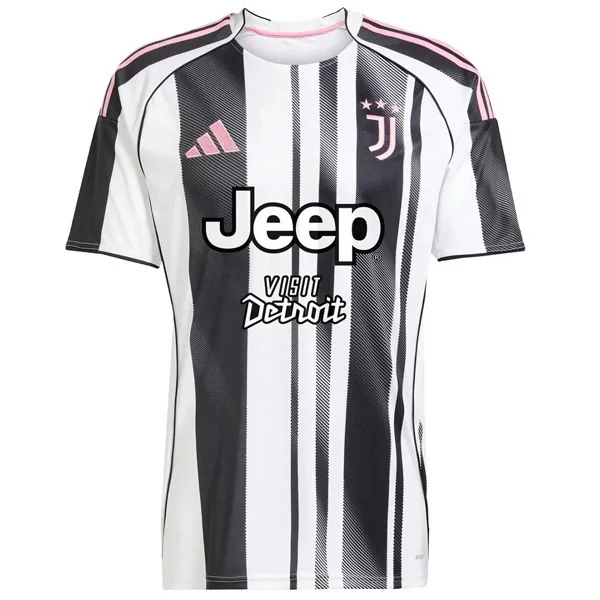 Tailandia Casa Camiseta Juventus 2025 2026 Blanco I Negro Juventus Camiseta 2025 2026 Casa Blanca - Camiseta Juventus | 7camisetas