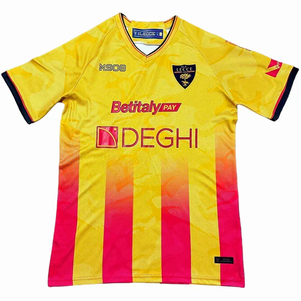 Lecce Camiseta 2025 2026 Casa Amarilla - Camiseta Serie A Lecce | 7camisetas