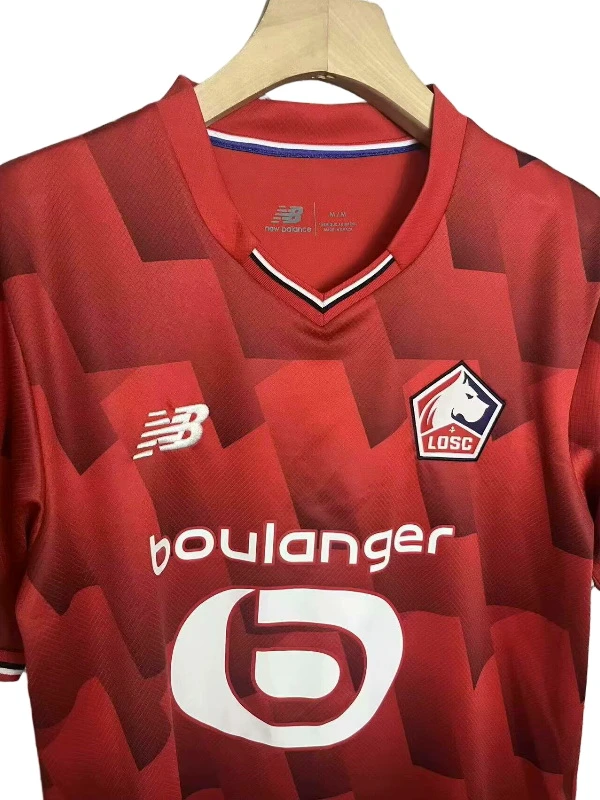 Lille OSC Camiseta 2025 2026 Casa Roja | 7camisetas
