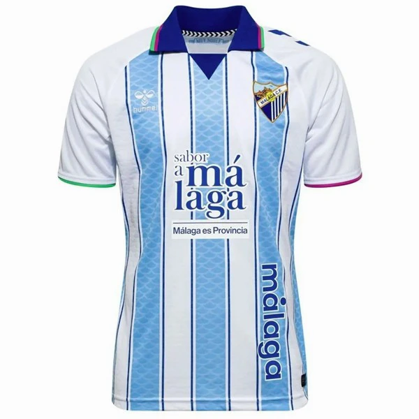 Tailandia Casa Camiseta Málaga CF 2026 2027 Azul Blanco Málaga CF Camiseta 2026 2027 Casa Azul - Camiseta Málaga Cf Barata Niños | 7camisetas
