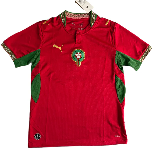 Tailandia Casa Camiseta Marruecos 2026 Rojo Marruecos Camiseta 2026 Casa Roja - Camiseta Marruecos | 7camisetas