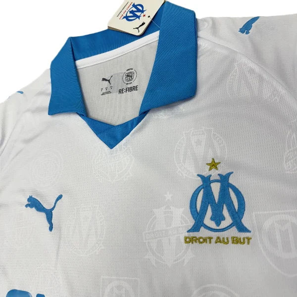 Marsella Camiseta 2025 2026 Casa Blanca - Camiseta Marsella | 7camisetas