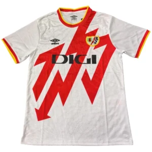 Rayo Vallecano de Madrid Camiseta 2025 2026 Casa Blanca - Camiseta La Liga Rayo Vallecano De Madrid | 7camisetas
