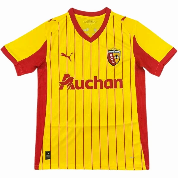 Tailandia Casa Camiseta RC Lens 2025 2026 Amarillo RC Lens Camiseta 2025 2026 Casa Amarilla - Camiseta Rc Lens | 7camisetas