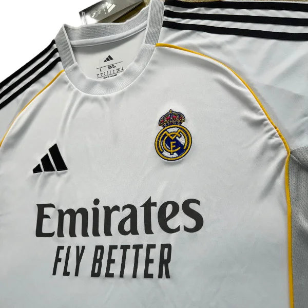 Real Madrid Camiseta 2025 2026 Casa Blanca - Camiseta Real Madrid | 7camisetas