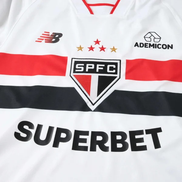 São Paulo Camiseta 2025 2026 Casa Blanca - Camiseta São Paulo 2026 | 7camisetas