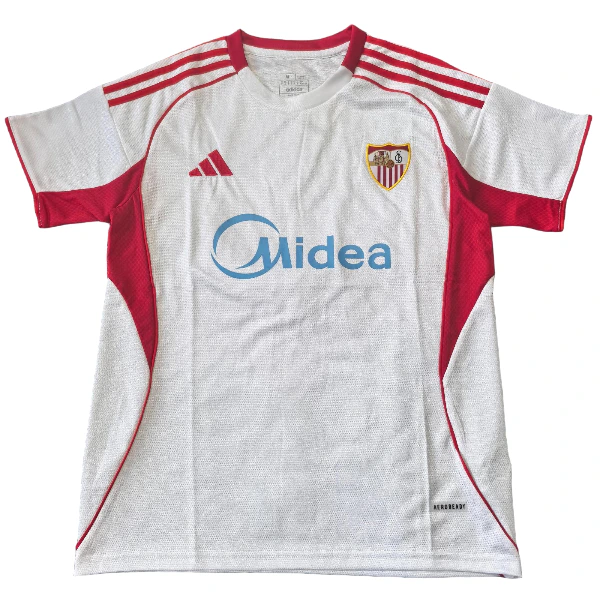 Sevilla FC Camiseta 2025 2026 Casa Blanca - Camiseta Sevilla Fc 26 27 | 7camisetas