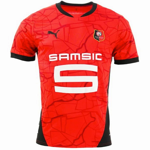 Tailandia Casa Camiseta Stade Rennais 2024 2025 Rojo Stade Rennais Camiseta 2024 2025 Casa Roja - Camiseta Stade Rennais | 7camisetas