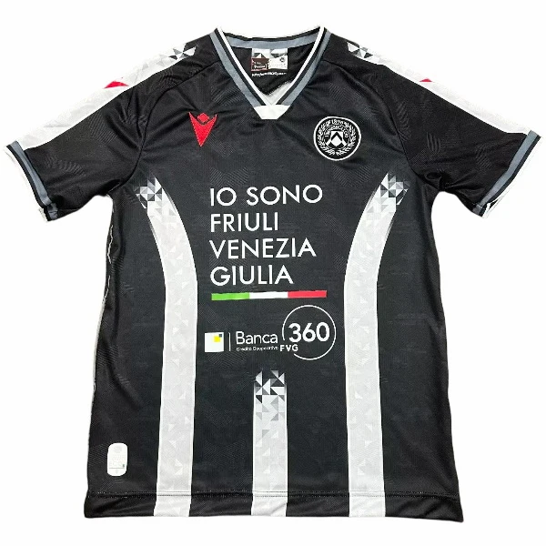 Udinese Camiseta 2025 2026 Casa Negra - Camiseta Serie A Udinese | 7camisetas