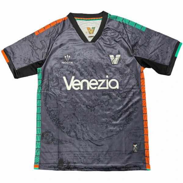 Venezia Camiseta 2025 2026 Casa Negra - Camiseta Serie A Venezia | 7camisetas