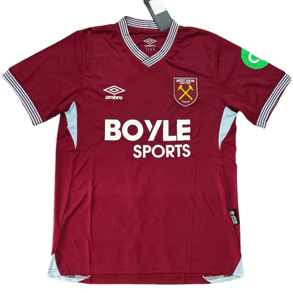 West Ham United Camiseta 2025 2026 Casa Roja - Camiseta West Ham United | 7camisetas