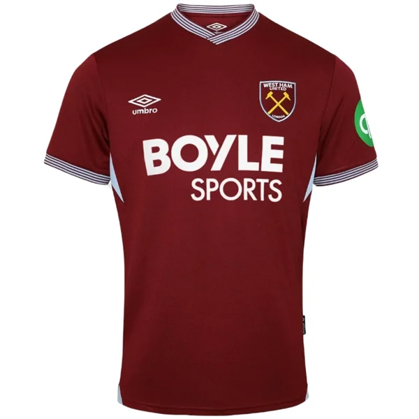 Tailandia Casa Camiseta West Ham United 2025 2026 Rojo West Ham United Camiseta 2025 2026 Casa Roja - Camiseta West Ham United | 7camisetas