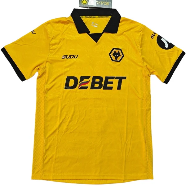 Wolves FC Camiseta 2025 2026 Casa Amarilla | 7camisetas