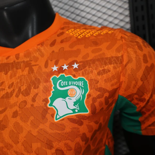 Costa De Marfil Camiseta Edición Jugadores 2026 Casa Naranja - Camiseta Costa De Marfil Mundial 2026 | 7camisetas
