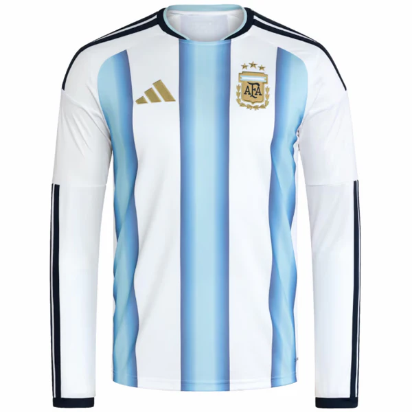 Tailandia Casa Manga Larga Argentina 2026 Blanco Azul Argentina Camiseta 2026 Casa Blanca - Camiseta Argentina | 7camisetas