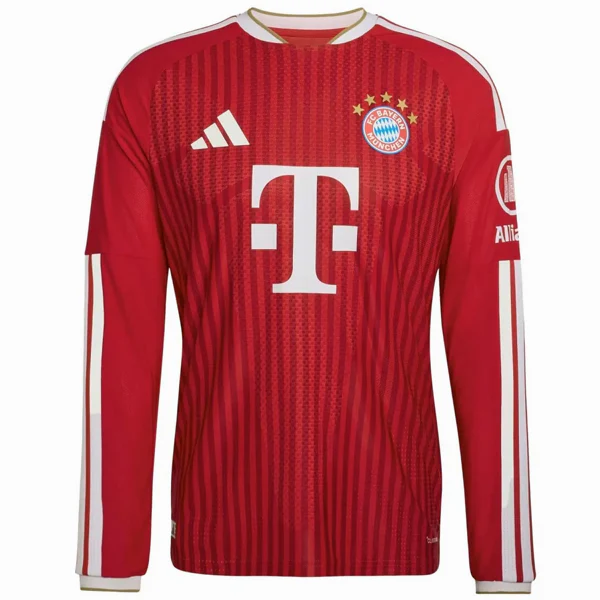 Tailandia Casa Manga Larga Bayern Múnich 2026 2027 Rojo Bayern Múnich Camiseta 2026 2027 Casa Roja - Camiseta Bundesliga Bayern Múnich | 7camisetas
