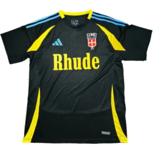 Como 1907 Camiseta 2024 2025 cuarta Negra - Camiseta Serie A Como 1907 | 7camisetas