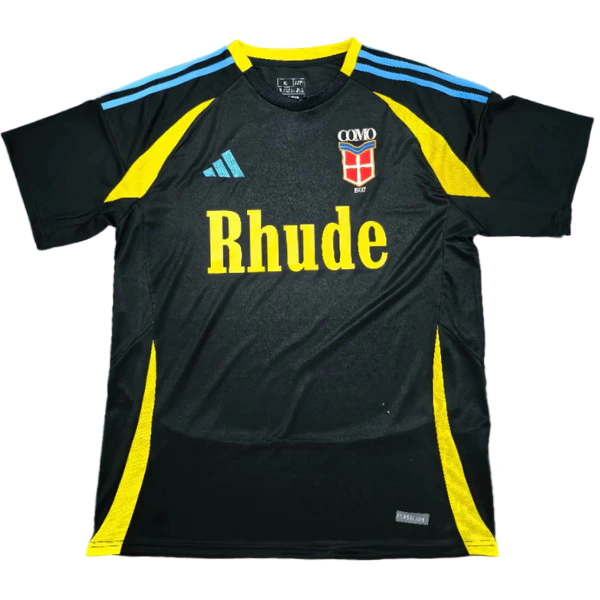 Tailandia Cuarta Camiseta Como 1907 2024 2025 Negro Como 1907 Camiseta 2024 2025 cuarta Negra - Camiseta Serie A Como 1907 | 7camisetas