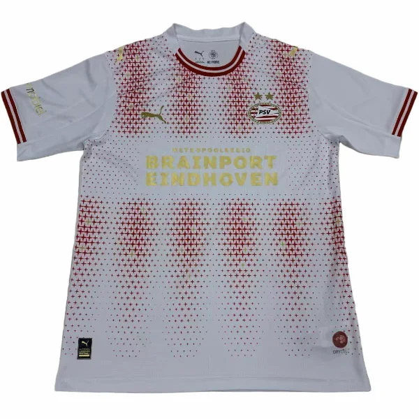 Tailandia Cuarta Camiseta Eindhoven 2025 2026 Blanco PSV Eindhoven Camiseta 2025 2026 cuarta Blanca - Camiseta Psv Eindhoven | 7camisetas