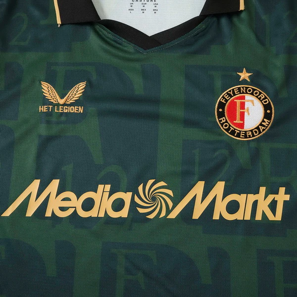 Feyenoord Rotterdam Camiseta 2025 2026 cuarta Verde - Camiseta Feyenoord Rotterdam | 7camisetas