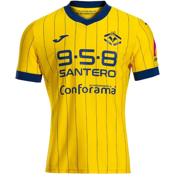 Tailandia Cuarta Camiseta Hellas Verona 2025 2026 Amarillo Hellas Verona Camiseta 2025 2026 cuarta Amarilla - Camiseta Serie A Hellas Verona | 7camisetas
