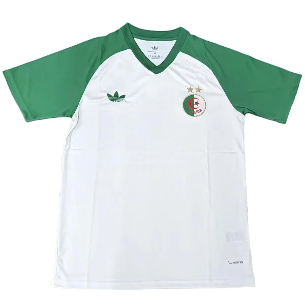 Tailandia Especial Camiseta Argelia 2026 Blanco II Verde Argelia Camiseta 2026 Especial Blanca - Camiseta Argelia | 7camisetas