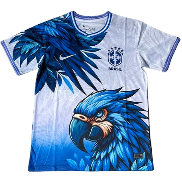 Tailandia Especial Camiseta Brasil 2026 Azul Blanco Brasil Camiseta 2026 Especial Azul - Camiseta Brasil | 7camisetas
