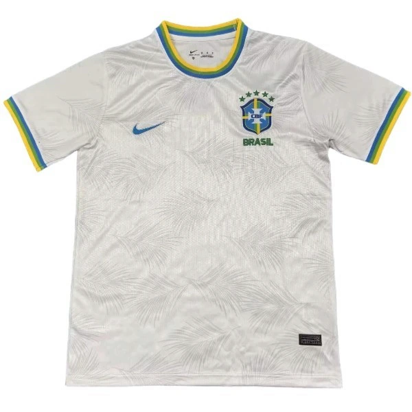 Tailandia Especial Camiseta Brasil 2026 Blanco Verde Amarillo Brasil Camiseta 2026 Especial Blanca - Camiseta Brasil | 7camisetas