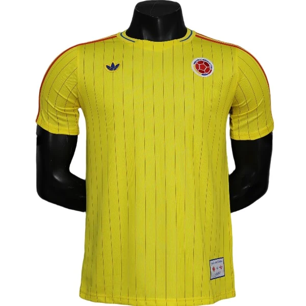 Tailandia Especial Camiseta Colombia 2026 Amarillo Rojo Colombia Camiseta 2026 Especial Amarilla - Camiseta Colombia | 7camisetas