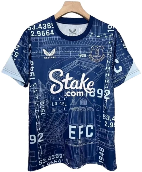 Everton Camiseta 2025 2026 Especial Azul - Camiseta Everton | 7camisetas