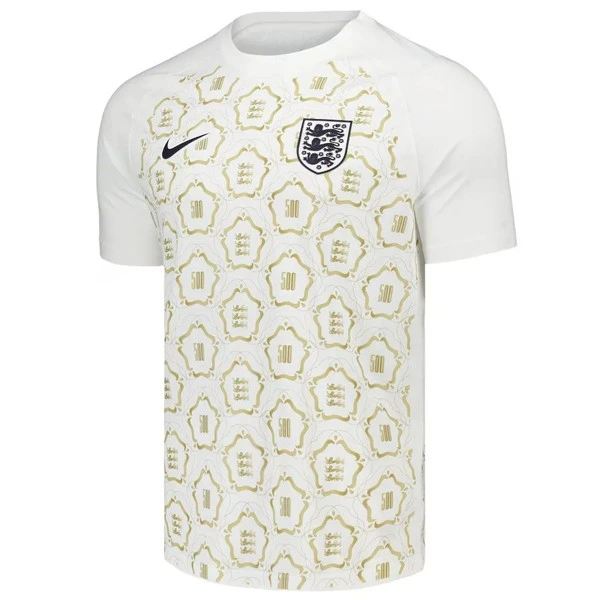 Tailandia Especial Camiseta Inglaterra 2026 Blanco Amarillo Inglaterra Camiseta 2026 Especial Blanca - Camiseta Inglaterra | 7camisetas