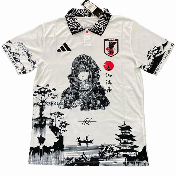 Tailandia Especial Camiseta Japón 2026 Blanco Negro Japón Camiseta 2026 Especial Blanca | 7camisetas