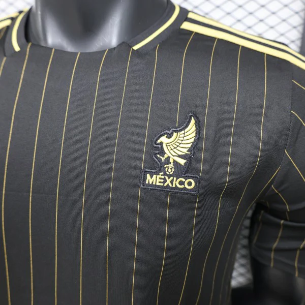 México Camiseta 2026 Especial Negra - Camiseta Selección México | 7camisetas