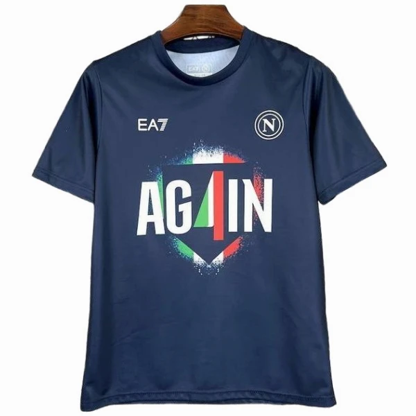 SSC Napoli Camiseta 2025 Especial Negra - Camiseta Serie A SSC Napoli | 7camisetas