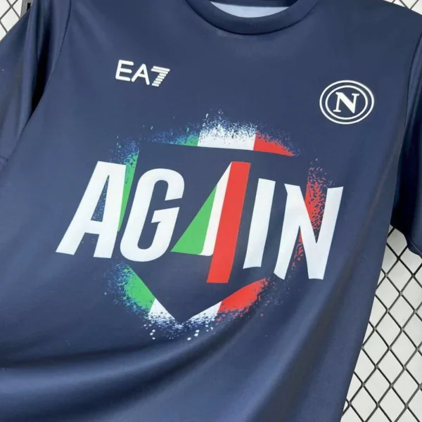 SSC Napoli Camiseta 2025 Especial Negra - Camiseta Serie A SSC Napoli | 7camisetas