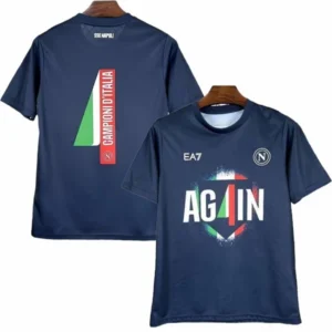 SSC Napoli Camiseta 2025 Especial Negra - Camiseta Serie A SSC Napoli | 7camisetas