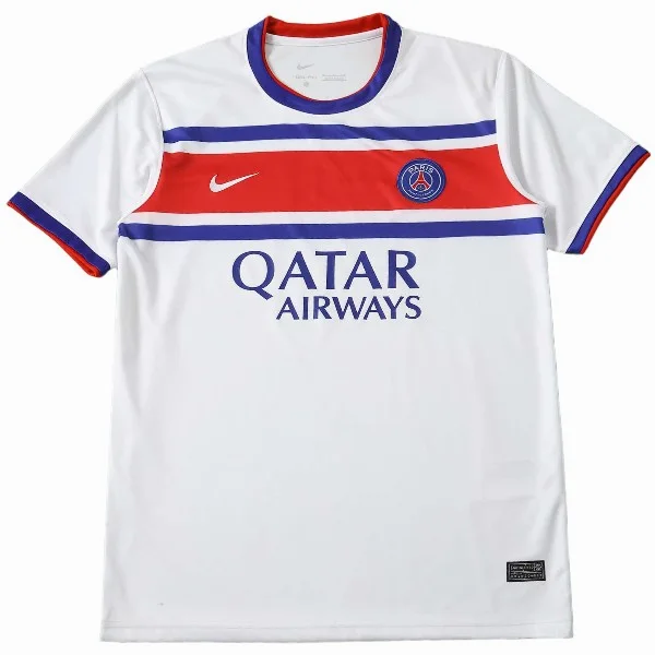 Tailandia Especial Camiseta Paris Saint Germain 2026 2027 Blanco Rojo Paris Saint Germain Camiseta 2026 2027 Especial Blanca - Camiseta Paris Saint Germain | 7camisetas