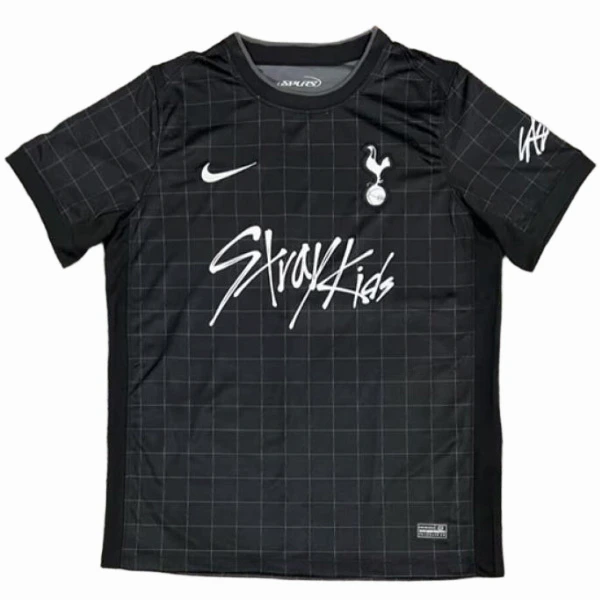 Tailandia Especial Camiseta Tottenham Hotspur 2025 2026 Negro Tottenham Hotspur Camiseta 2025 2026 Especial Negra - Camiseta Tottenham Hotspur | 7camisetas