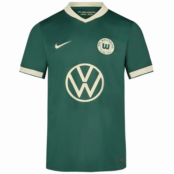 Tailandia Especial Camiseta Wolfsburgo 2025 2026 Verde VfL Wolfsburgo Camiseta 2025 2026 Especial Verde | 7camisetas