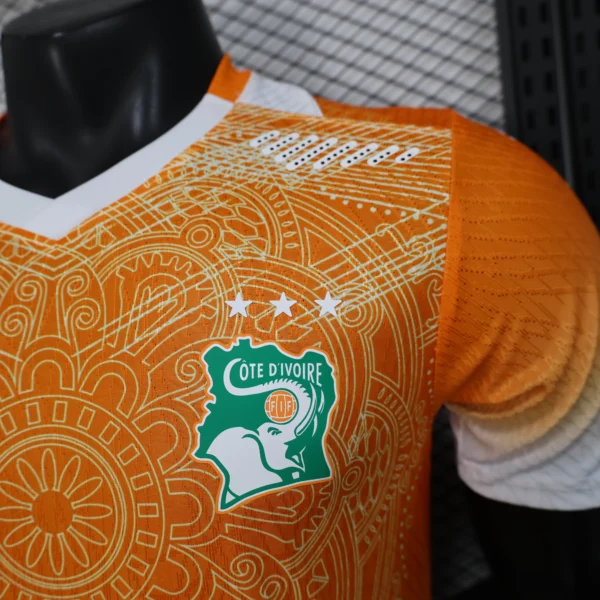 Costa De Marfil Camiseta Edición Jugadores 2026 Especial Naranja - Camiseta Costa De Marfil Mundial 2026 | 7camisetas