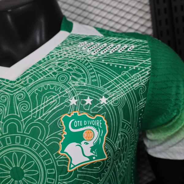 Costa De Marfil Camiseta Edición Jugadores 2026 Especial Verde - Camiseta Costa De Marfil Mundial 2026 | 7camisetas