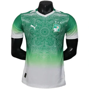 Costa De Marfil Camiseta Edición Jugadores 2026 Especial Verde - Camiseta Costa De Marfil Mundial 2026 | 7camisetas