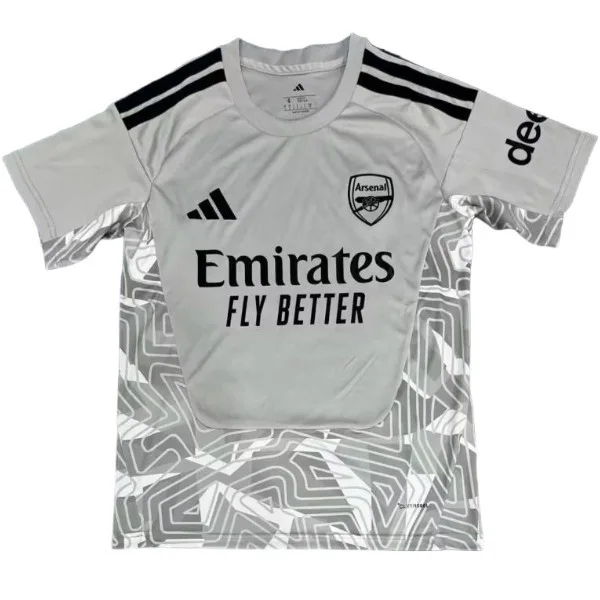 Arsenal Camiseta 2026 2027 Portero Gris - Camiseta Arsenal | 7camisetas