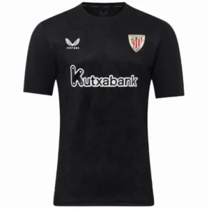 Athletic Bilbao Camiseta 2025 2026 Portero Negra - Camiseta La Liga Athletic Bilbao | 7camisetas