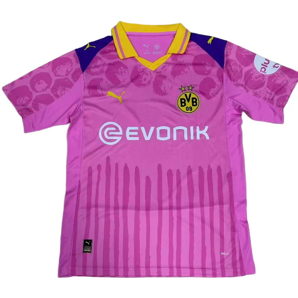Borussia Dortmund Camiseta 2025 2026 Portero Rosa - Camiseta Bundesliga Borussia Dortmund | 7camisetas