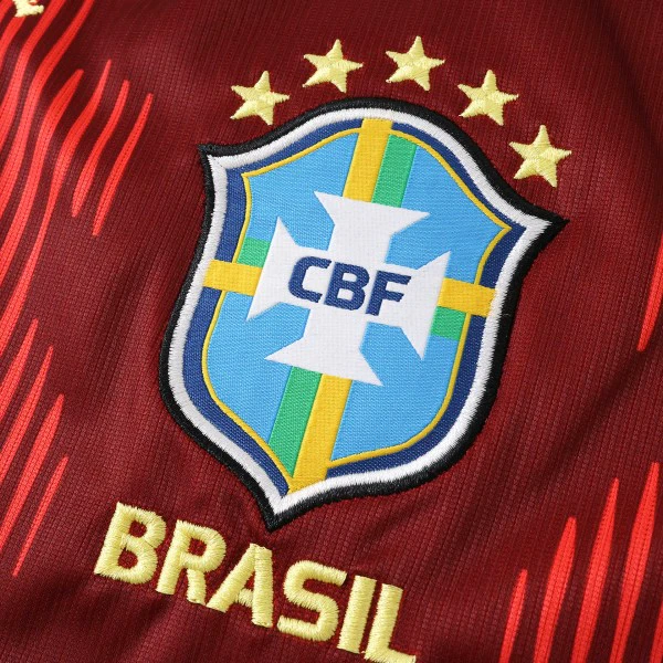 Brasil Camiseta 2026 Portero Roja - Camiseta Brasil | 7camisetas