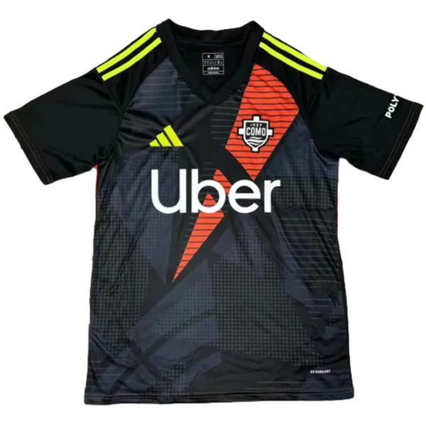 Como 1907 Camiseta 2024 2025 Portero Negra - Camiseta Serie A Como 1907 | 7camisetas