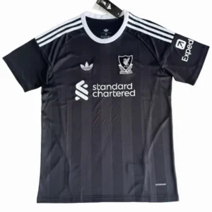 Liverpool Camiseta 2025 2026 Portero Negra - Camiseta Liverpool | 7camisetas