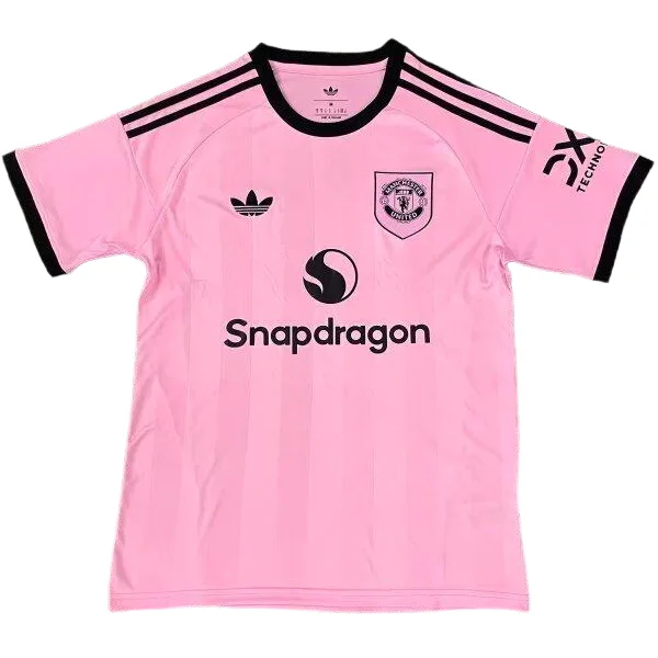 Tailandia Portero Camiseta Manchester United 2025 2026 Rosa Manchester United Camiseta 2025 2026 Portero Rosa - Camiseta Manchester United | 7camisetas